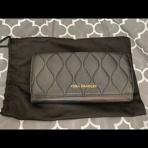 Vera bradley flap wallet